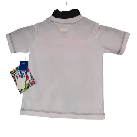 Marvel Avengers Boy Hulk Thor Iron Man Captain America Rash Guard T-Shirt 2T - Picture 2 of 9